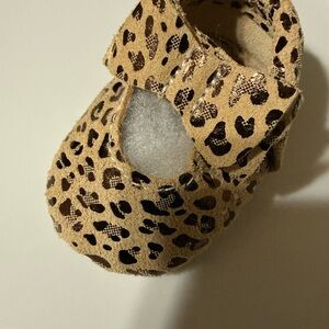 Bird Rock Baby Bow Moccasins-Genuine Leather Baby Shoe